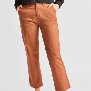 Brixton victory chino pants in Hide size 24